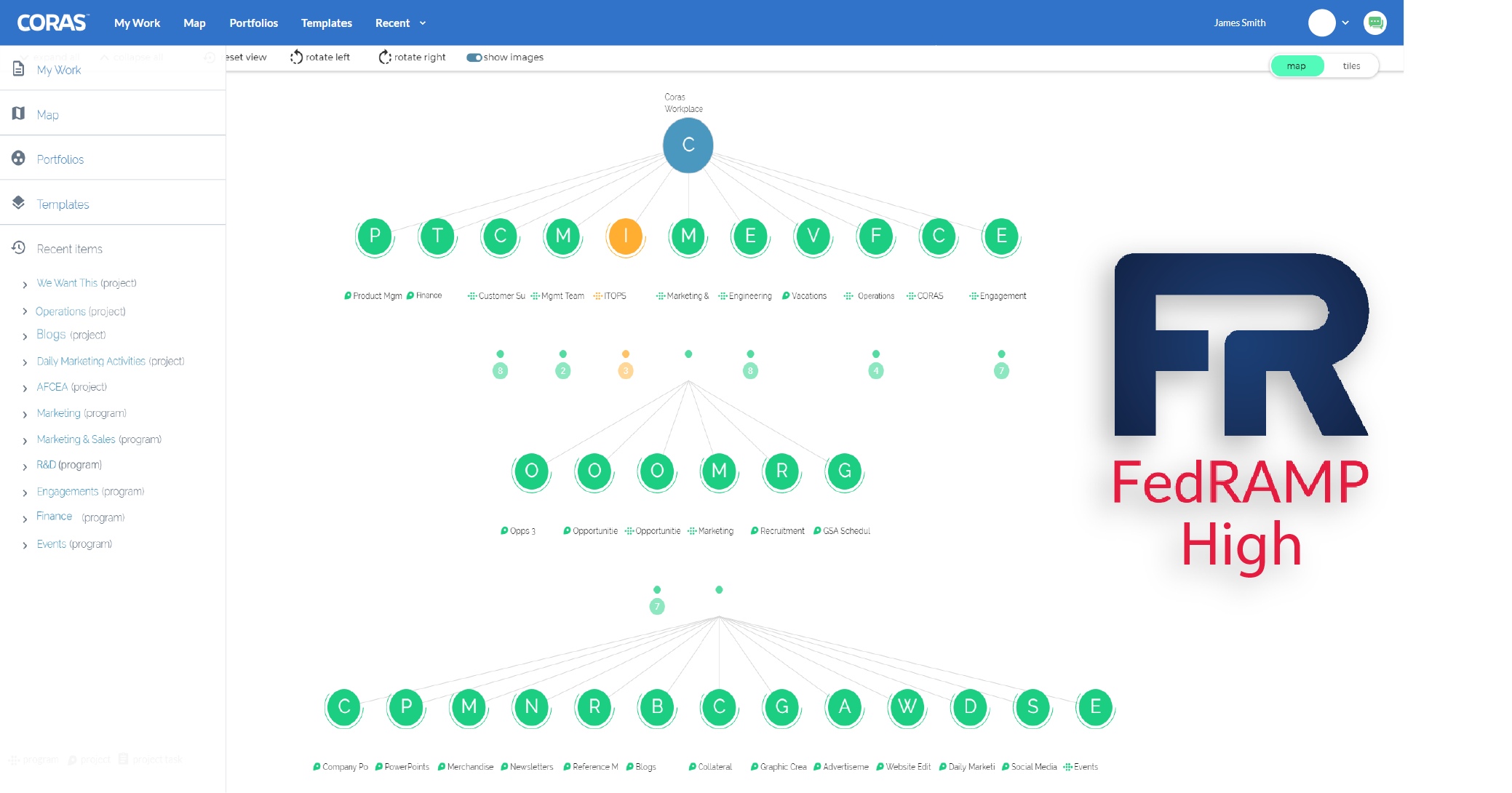 NODES Vertical Map W FedRAMP High